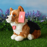 Simulation Puppy Dog sttuffed Plush 25CM Welsh Corgi Pembroke